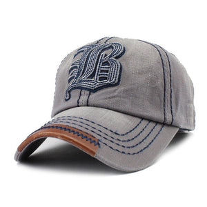 Cotton Embroidery Letter W Baseball Cap